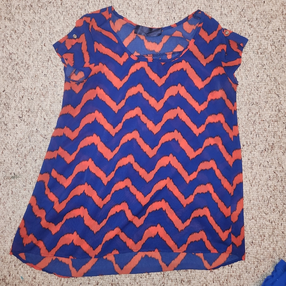 Sheer boutique top